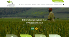 Desktop Screenshot of hybrid-rice.org