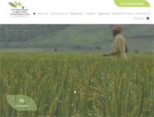 Tablet Screenshot of hybrid-rice.org